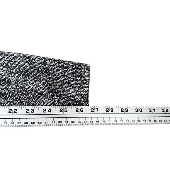 Lululemon Run On Tight Leggings Women’s 8 Black White Power Luxtreme Denim Twill - Picture 7 of 7